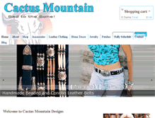 Tablet Screenshot of cactusmountain.com